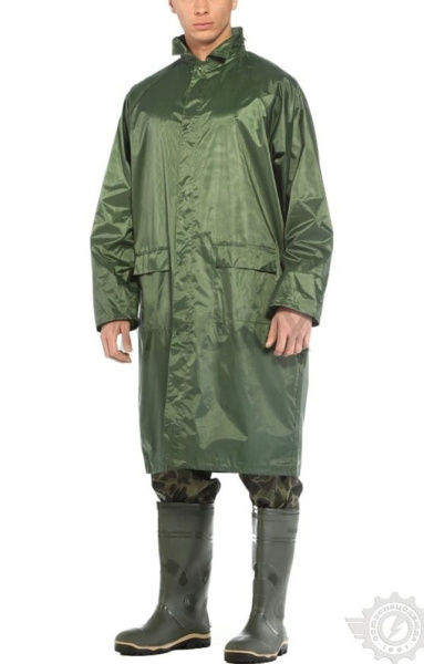 Плащ "Альбатрос ЛАЙТ" влагозащитный зеленый