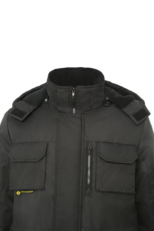 Куртка СТРАЙК утепленная черная