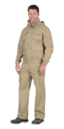 Костюм БАЙКАЛ куртка, брюки песочный
