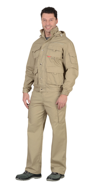 Костюм БАЙКАЛ куртка, брюки песочный