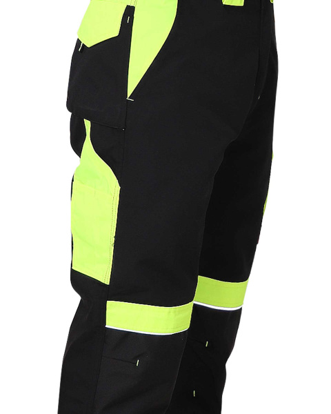 Брюки ОНИКС черный с лимонным