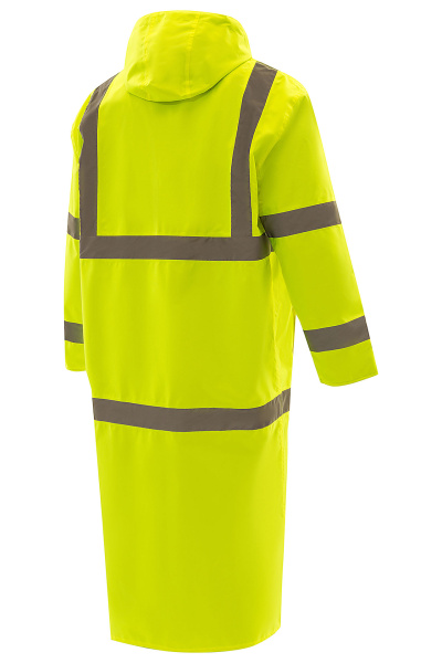 Плащ СПЕКТРОТЕК ПРЕМИУМ сигнальный двухсторонний желтый