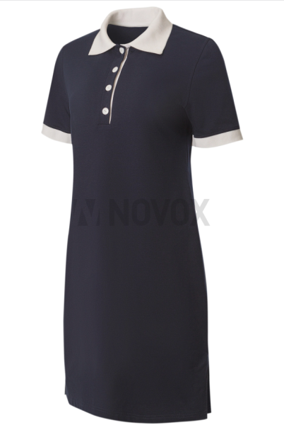  Платье-поло МЕЛИСАНДРА темно-синее