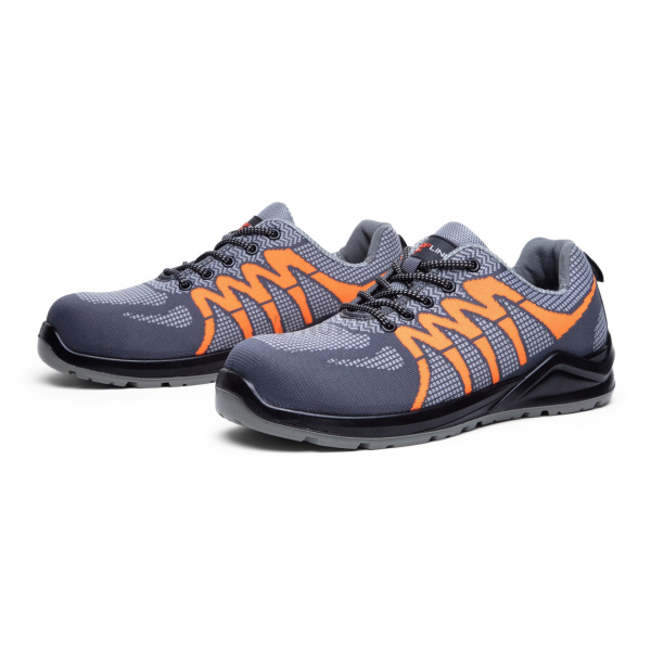 Полуботинки текстильные PROFLINE Specialist КП ПУ/ПУ, серый/оранжевый