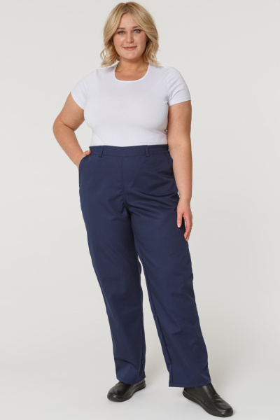 Брюки Эйч-Лайн (H-Line) женские т.синие