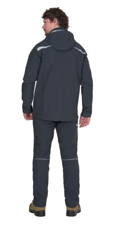 Куртка СПЕЙС софтшелл сине-серая (ЧЗ)