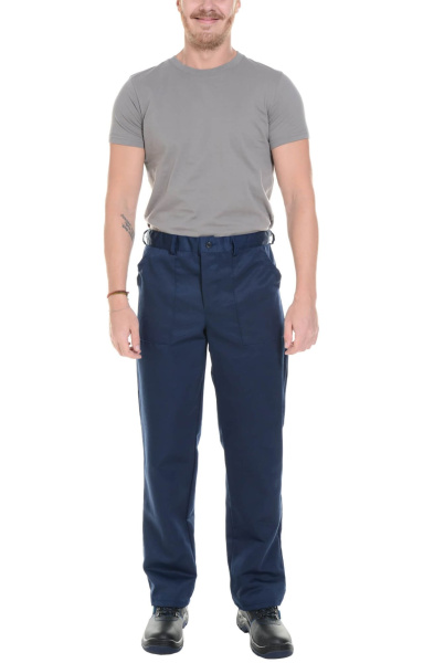 Костюм Строителя (эконом), куртка, брюки темно-синий василек