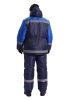 Костюм зимний "Скандин-СОП" куртка/полукомб. цвет: т.синий/василек