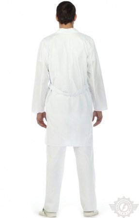 Халат "Сервис" мужской белый
