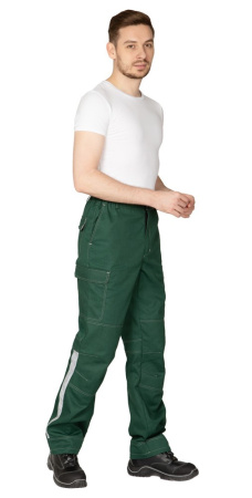 Брюки мужские "Эко-Труд" тёмно-зелёный, СОП