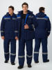 Костюм зимний "Нейч-2" СОП (тк.Смесовая,210) п/к, т.синий/васильковый