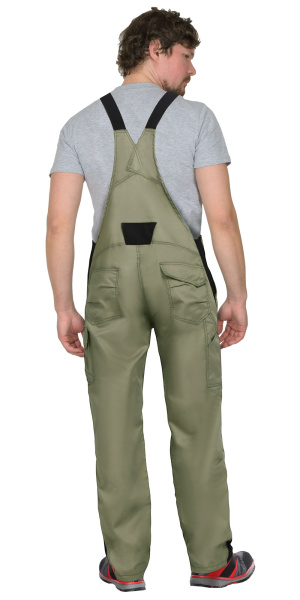 Полукомбинезон ЦИТРИН светло-оливковый с черным (ЧЗ)