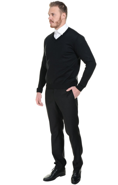 Джемпер мужской черный