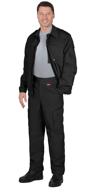 Костюм "ТАЙФУН" куртка, брюки, черный
