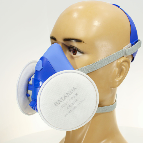 Фильтр для защиты от твердых и жидких частиц BAIANDA 1201 P3R РОЗ (2 шт.) 