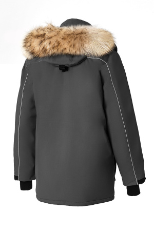 Куртка Домбай утепленная графит, тк.Рейнман Хеви