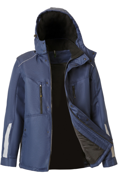 Куртка КОТКРУТ (KOTKRUT) трансформер утепленная т.синяя