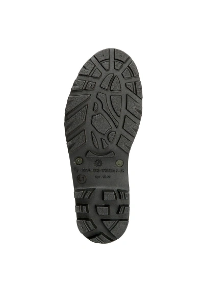 Сапоги ПВХ с надставкой и съемным чулком цвет олива