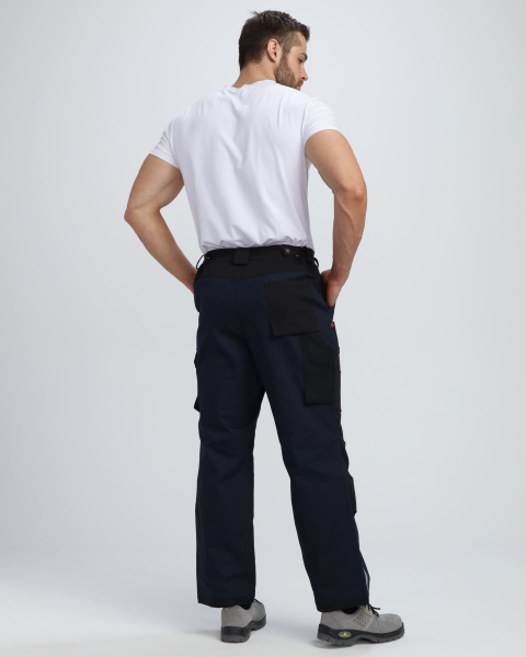 Брюки Милан NEW CH МВО (тк.Смесовая,270), т.синий/черный