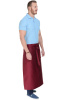 Фартук «BARISTA» удлиненный, цвет burgundy (бордо)