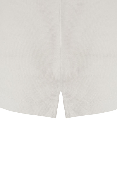 Тенниска-поло с длинным рукавом белая