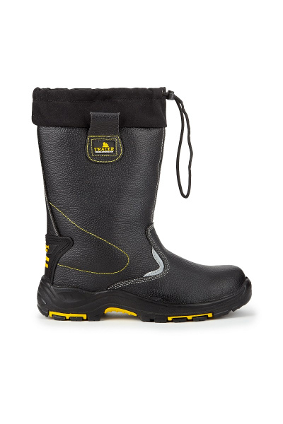 Сапоги летние "Трейсер" КП, КС, ПУ/Нитрил, цвет черный