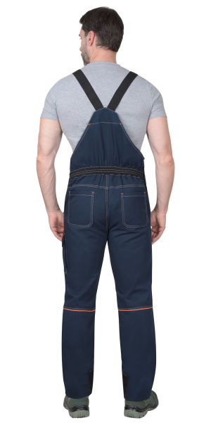 Полукомбинезон "ШАТЛ-РОСС" синий с черным 