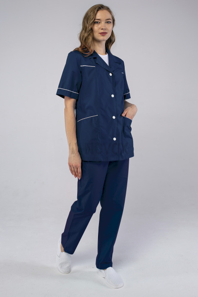 Костюм женский "Магнэль" (тк.Смесовая,120), т.синий