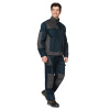 Костюм мужской "Suomi" тёмно-синий/тёмно-серый (куртка и брюки)