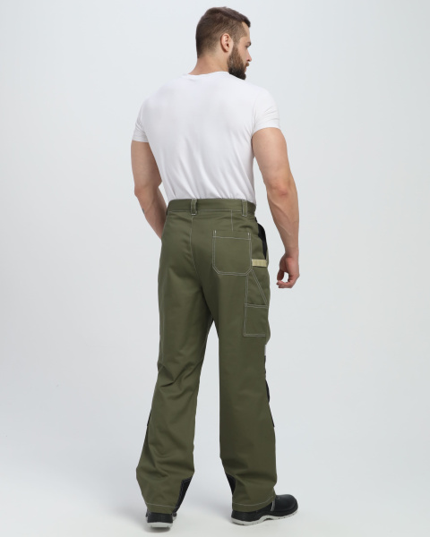 Костюм Формула-1 CH МВО (тк.Смесовая,240) брюки, хаки/черный/бежевый