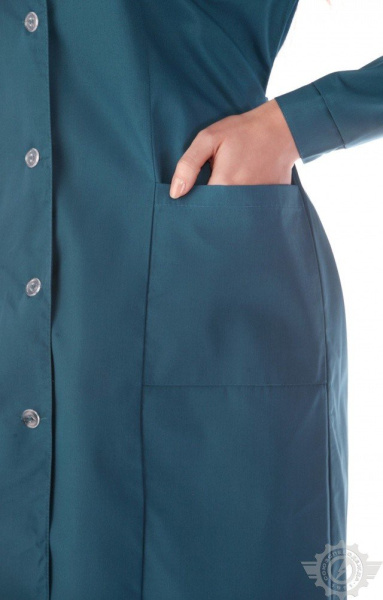 Халат "Золушка" бирюза