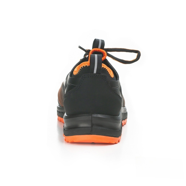 Ботинки (кроссовки) "Б-М13" с подошвой ПУ/ТПУ и КП черные/оранжевые