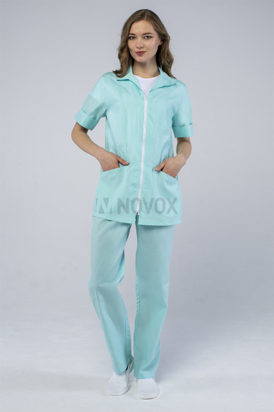 Женский костюм Бьютис NEW (тканьТиСи), мятный