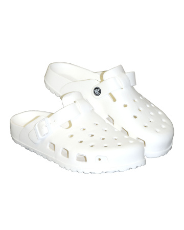 Сабо мужские из ЭВА с перфорацией медицинские, белый