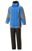 Костюм зимний "Ультра", куртка, п/к, василек/серый/черный