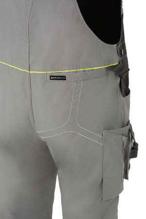 Полукомбинезон ДЕЛЬТА ПЛЮС Мач2 Корпорэйт св.серый/серый