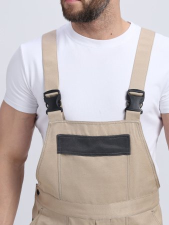 Костюм "Лигор-2" СОП (тк.Смесовая,210) п/к, бежевый/т.серый