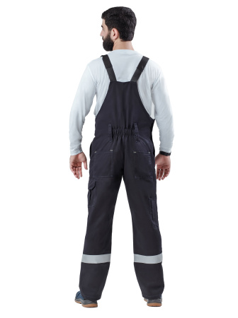 Костюм Бостон (тк.Саржа,320) п/к, т.синий/васильковый