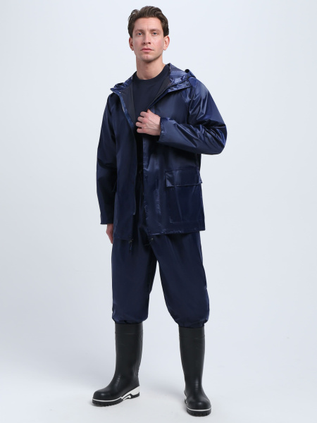 Костюм влагозащитный ProfLine Leader, т.синий