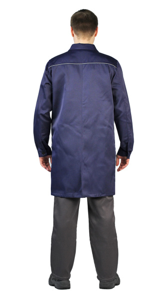 Халат мужской Валент, т.синий