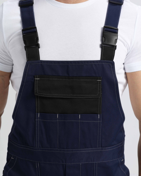 Костюм Виват-2 Премиум UZ (тк.Смесовая,240) п/к, т.синий/черный/васильковый