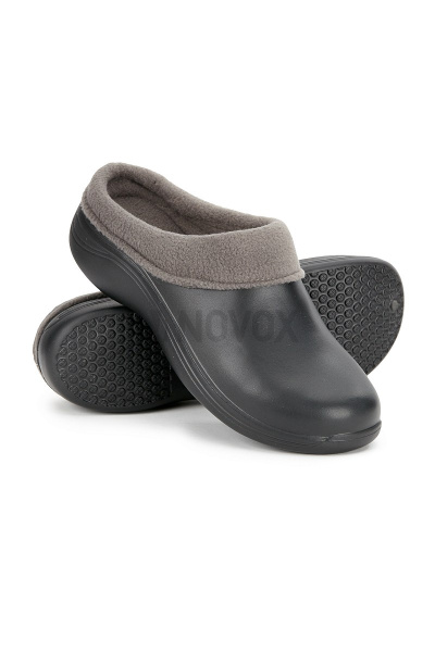 Сабо ЭВА утепленные цвет черный