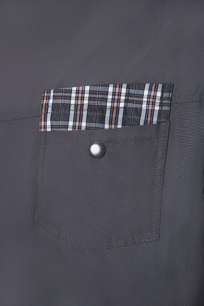 Китель поварской РИСТРЕТТО ШЕФ Лайт мужской графит