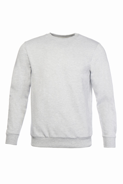 Толстовка серый меланж