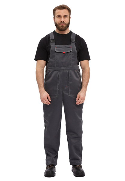 Костюм рабочий Фаворит, серый/светло-серый, п/к, 80% ПЭ 20% ХБ