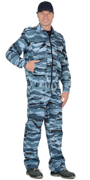 Костюм "Блокпост/Вымпел" куртка, брюки (тк.смесовая) КМФ Серый вихрь