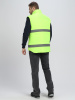 Жилет утепленный сигнальный "Ярксион" СОП (тк.OxLine,90), лимонный