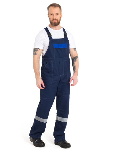 Костюм "Нова" куртка+п/к, тк.САРЖА, цв.син/вас