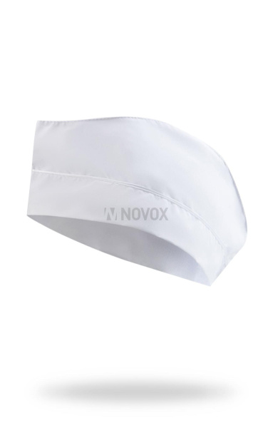 Пилотка белая смесовая