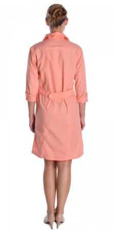 Халат "Люси" женский, персик